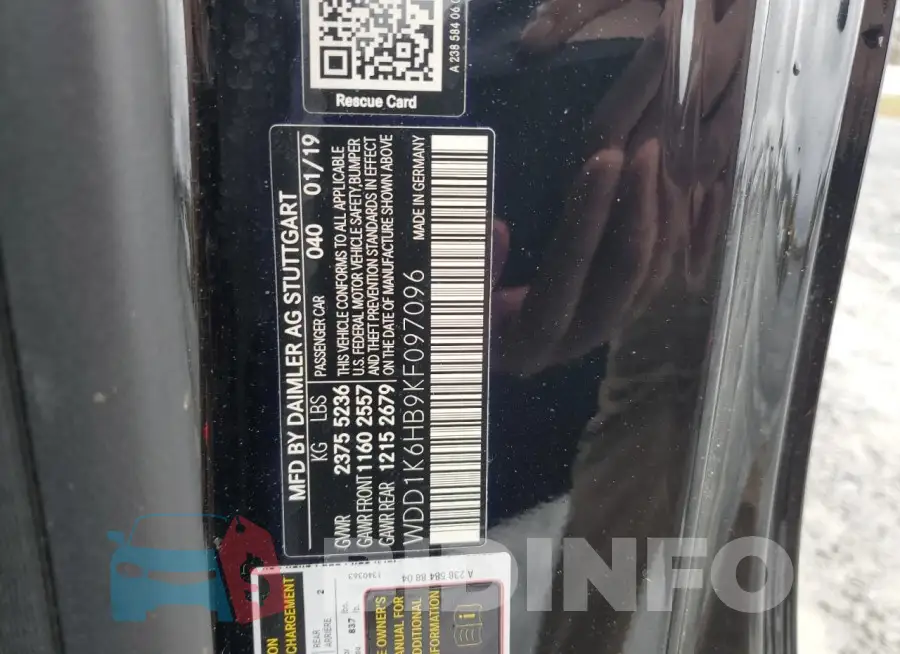 WDD1K6HB9KF097096 Photo# 13
