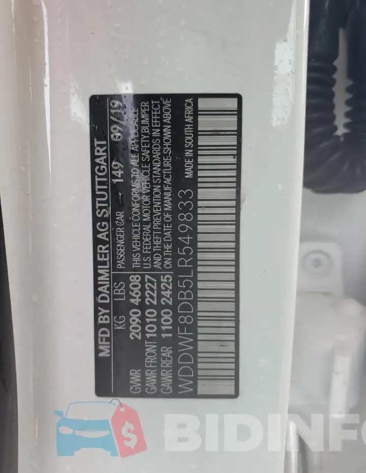 WDDWF8DB5LR549833 Photo# 12