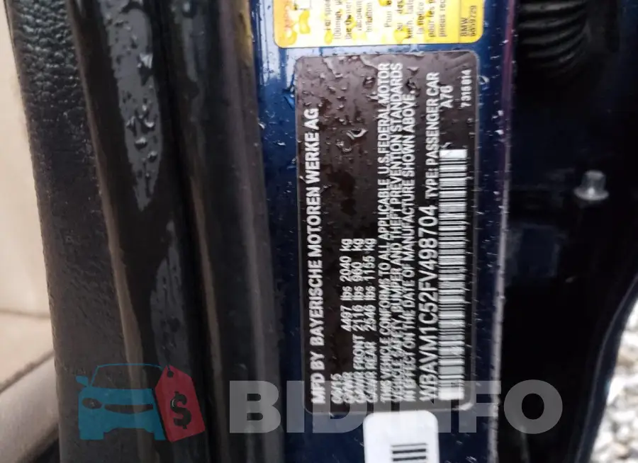 WBAVM1C52FV498704 Photo# 14