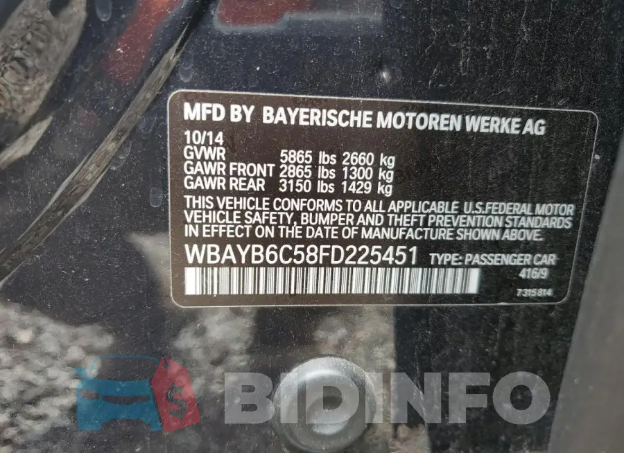 WBAYB6C58FD225451 Photo# 12