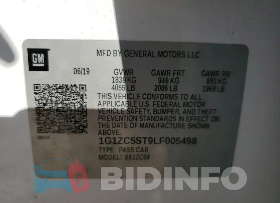 1G1ZC5ST9LF005498 Photo# 12