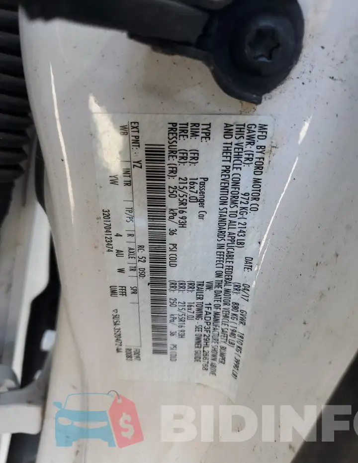 1FADP3F29HL266768 Photo# 12