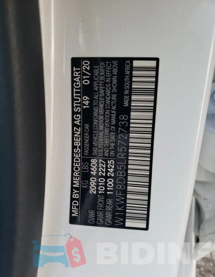 W1KWF8DB5LR572738 Photo# 12