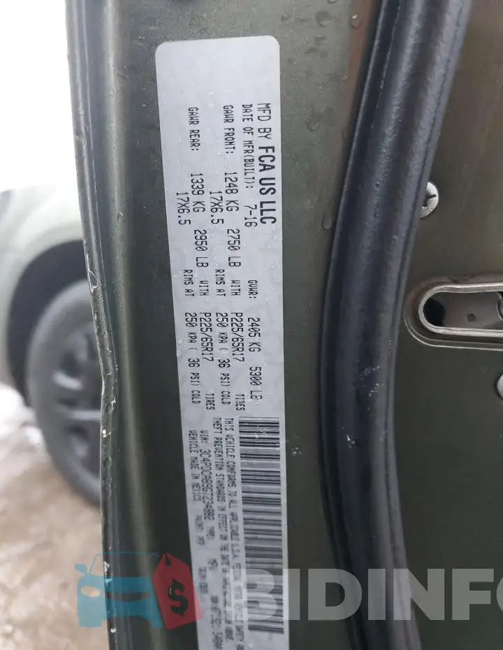 3C4PDCAB9GT234882 Photo# 13