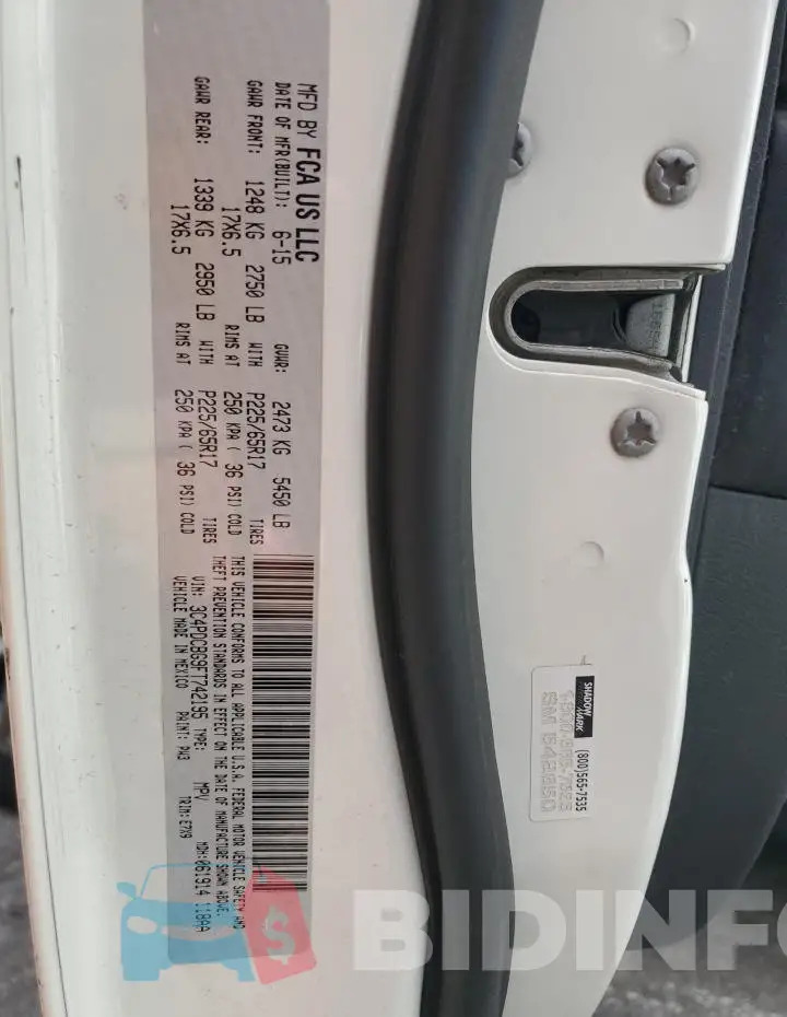 3C4PDCBG9FT742195 Photo# 13