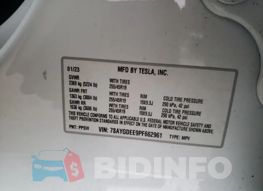 7SAYGDEE9PF662961 Photo# 12