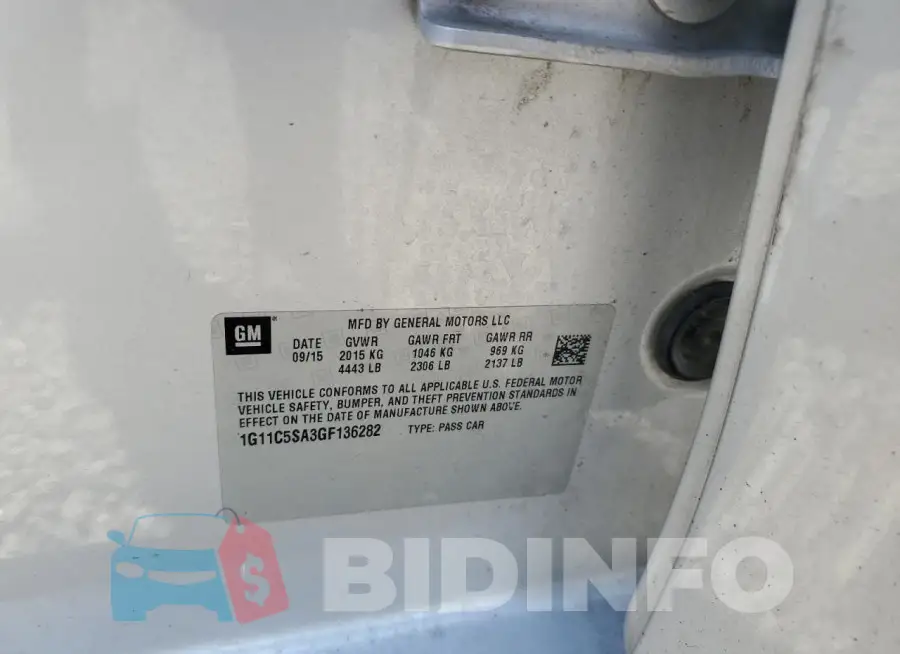 1G11C5SA3GF136282 Photo# 12