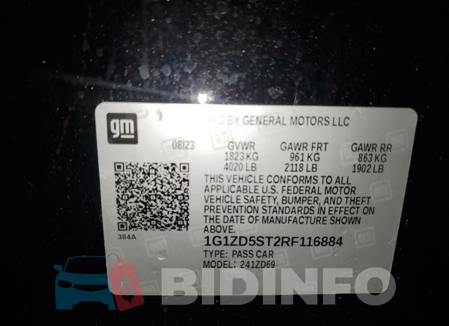 1G1ZD5ST2RF116884 Photo# 12