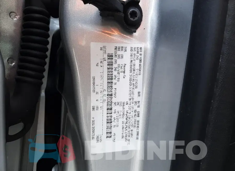 1FADP3E25JL310367 Photo# 13