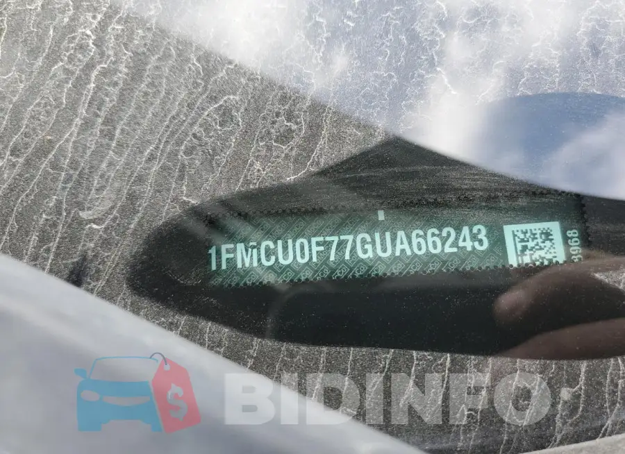 1FMCU0F77GUA66243 Photo# 14