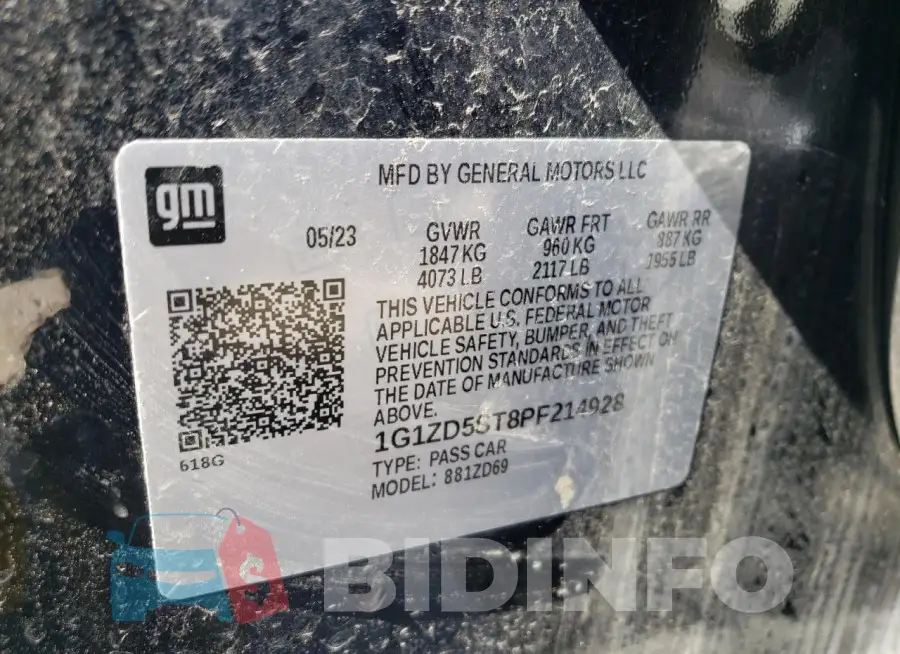 1G1ZD5ST8PF214928 Photo# 10