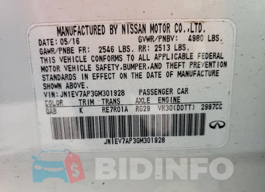 JN1EV7AP3GM301928 Photo# 12