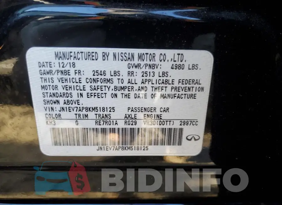 JN1EV7AP8KM518125 Photo# 12