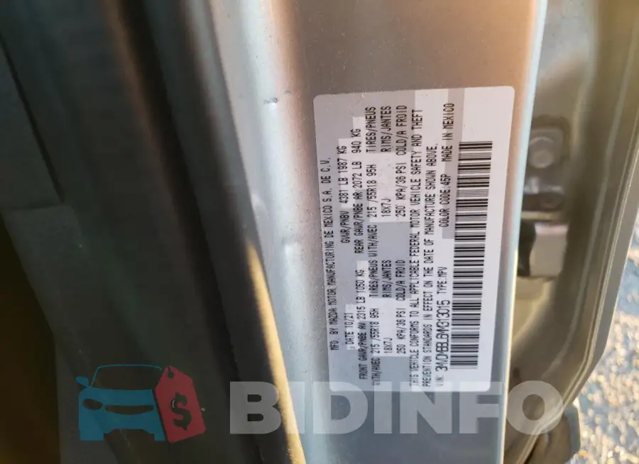 3MVDMBBL6MM313015 Photo# 13