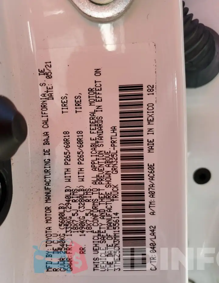 3TMEZ5CN3MM155614 Photo# 13