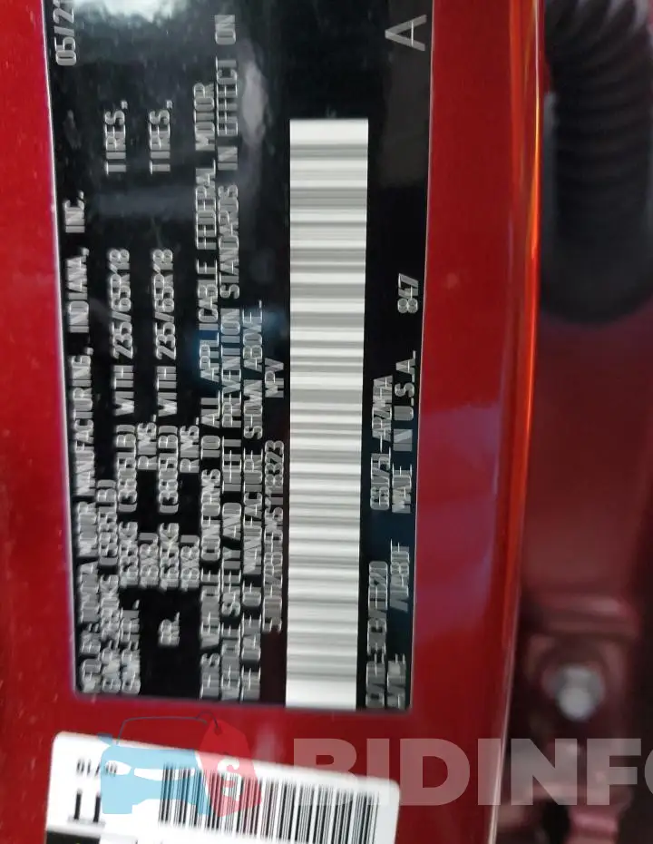 5TDHZRBH5MS118323 Photo# 13