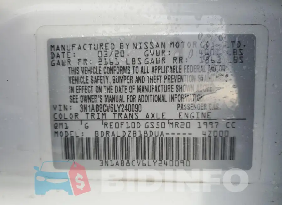 3N1AB8CV6LY240090 Photo# 12