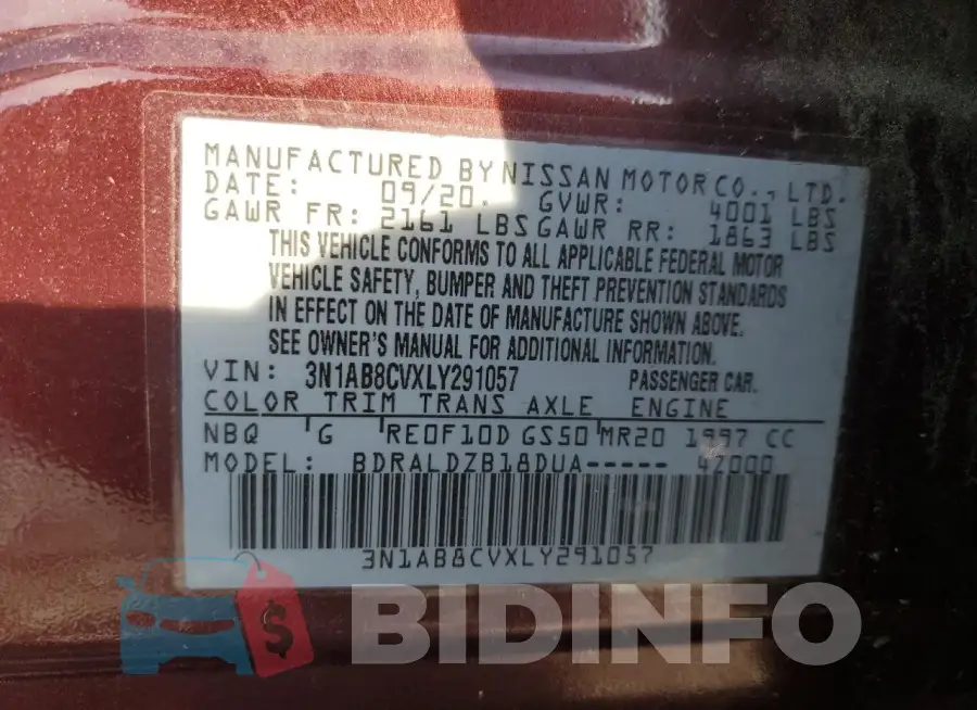 3N1AB8CVXLY291057 Photo# 12