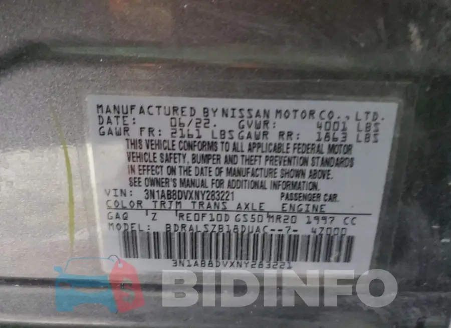 3N1AB8DVXNY283221 Photo# 12