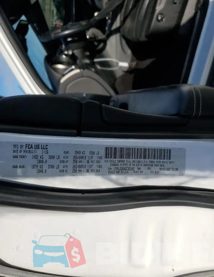 1C4RJEBGXGC321421 Photo# 14