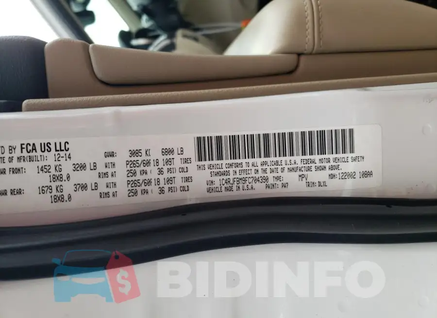 1C4RJFBM9FC704390 Photo# 14