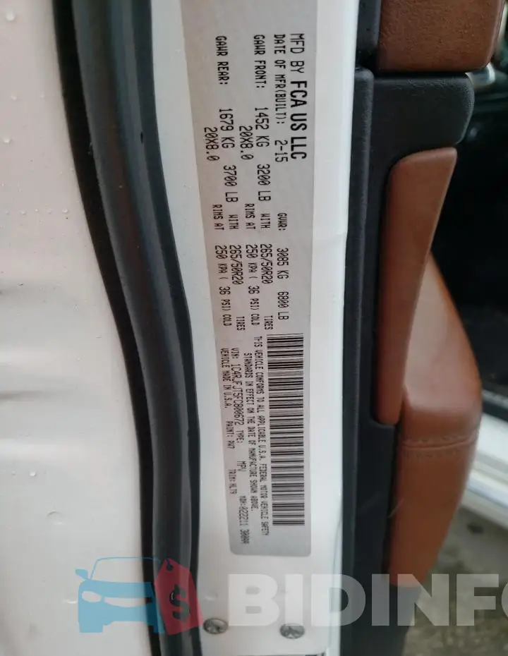 1C4RJFJT5FC800672 Photo# 13