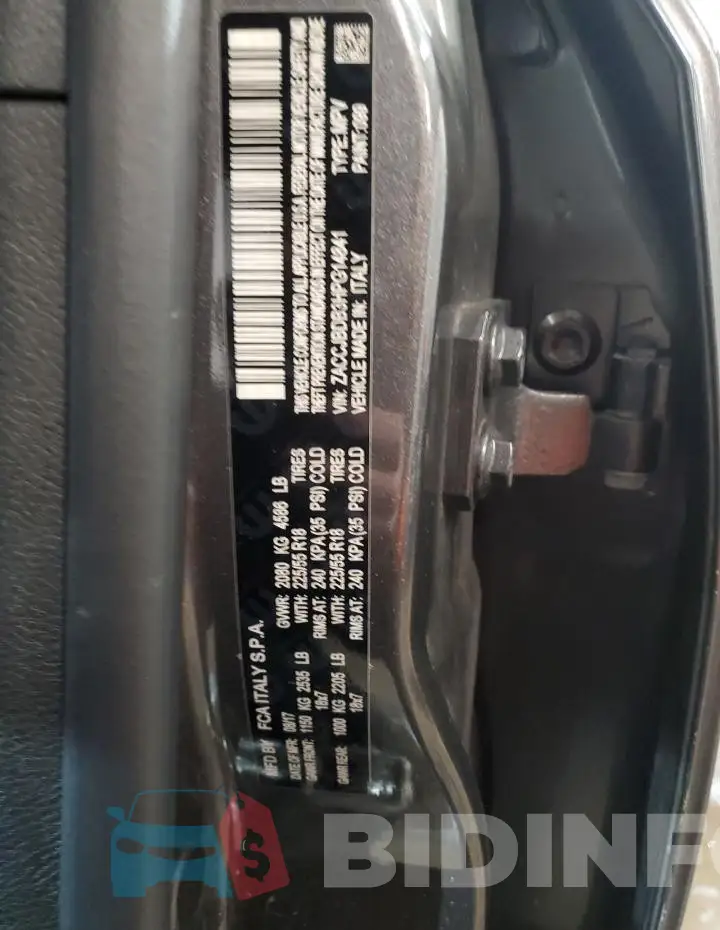 ZACCJBDB3HPG14841 Photo# 12