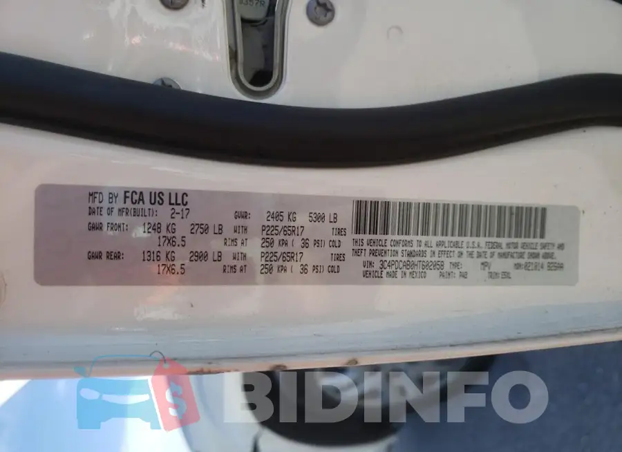 3C4PDCAB0HT602058 Photo# 13