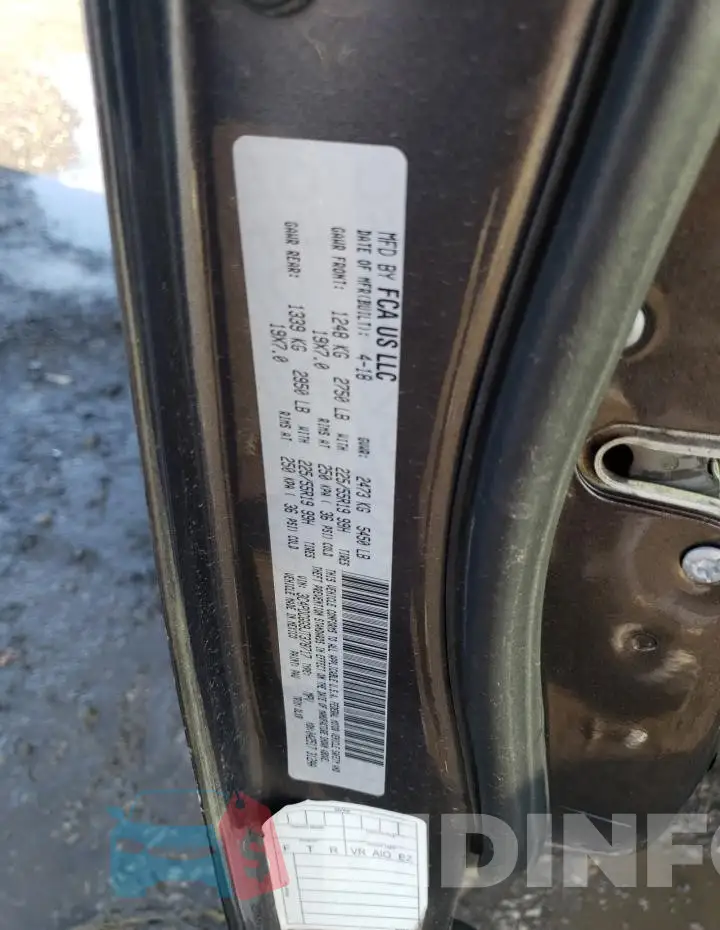 3C4PDCGG9JT378717 Photo# 13