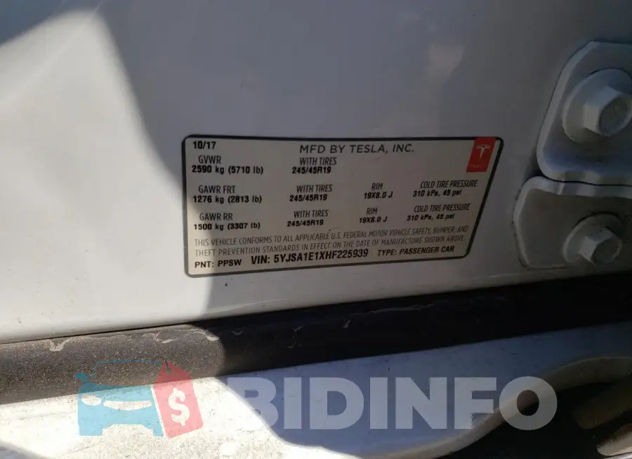 5YJSA1E1XHF225939 Photo# 13