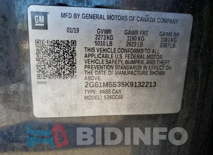 2G61M5S35K9132213 Photo# 13