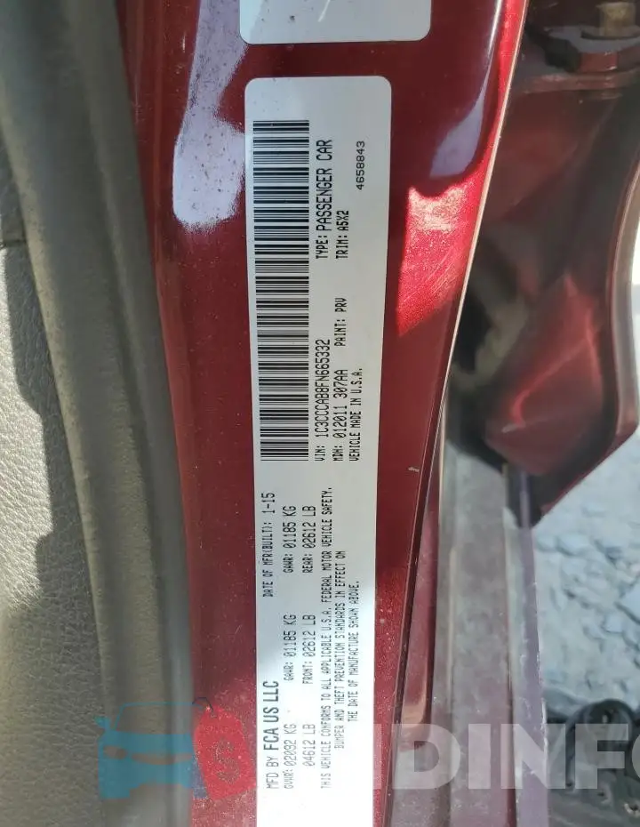 1C3CCCAB8FN665332 Photo# 12