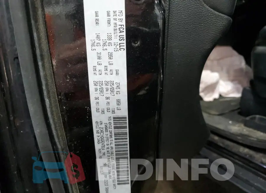 2C4RC1HGXGR247614 Photo# 14