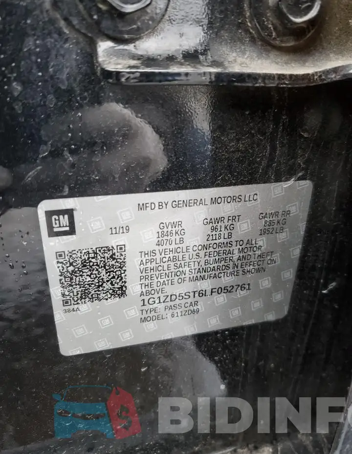 1G1ZD5ST6LF052761 Photo# 12