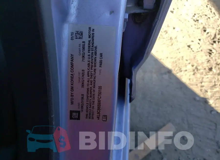 KL8CB6S9XFC750155 Photo# 12