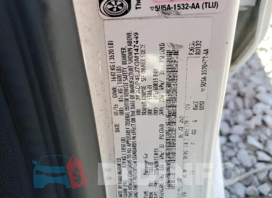 3FADP4EJ7GM147449 Photo# 12