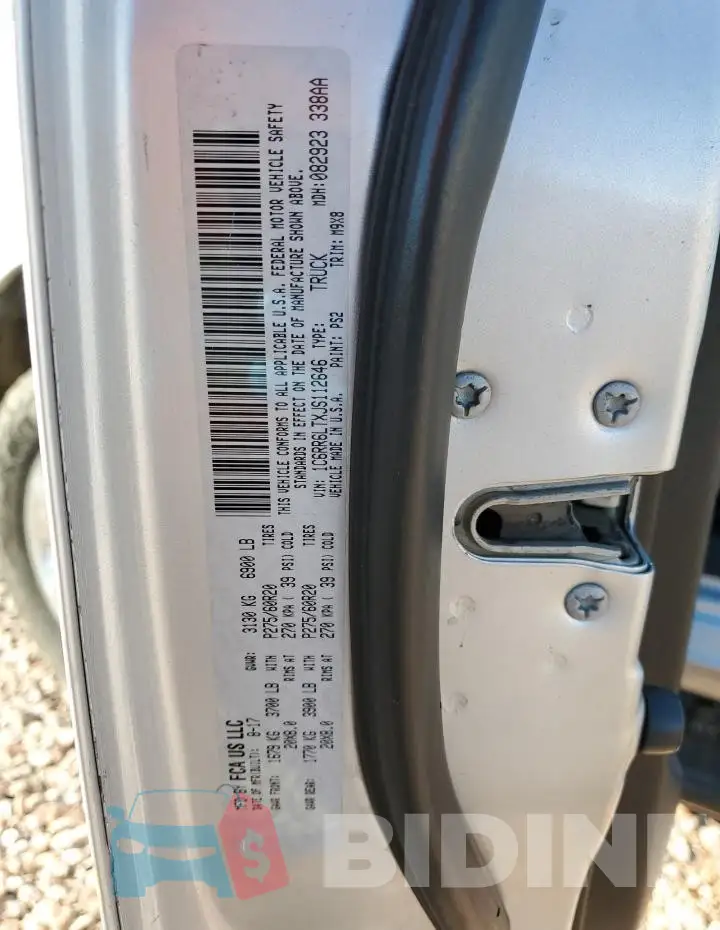 1C6RR6LTXJS112646 Photo# 12