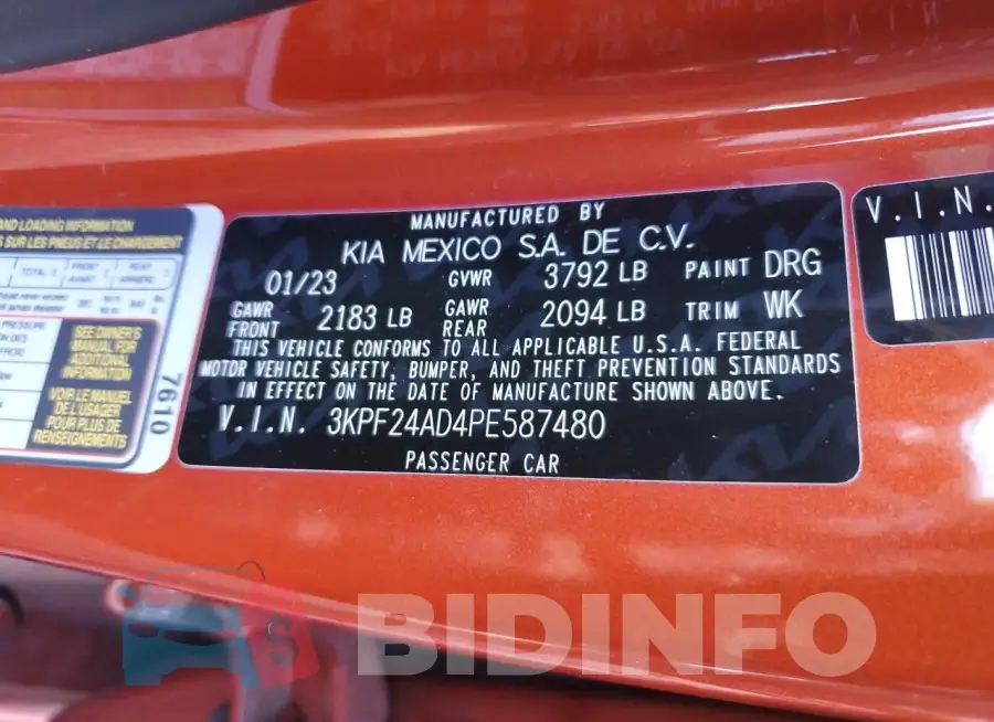 3KPF24AD4PE587480 Photo# 12