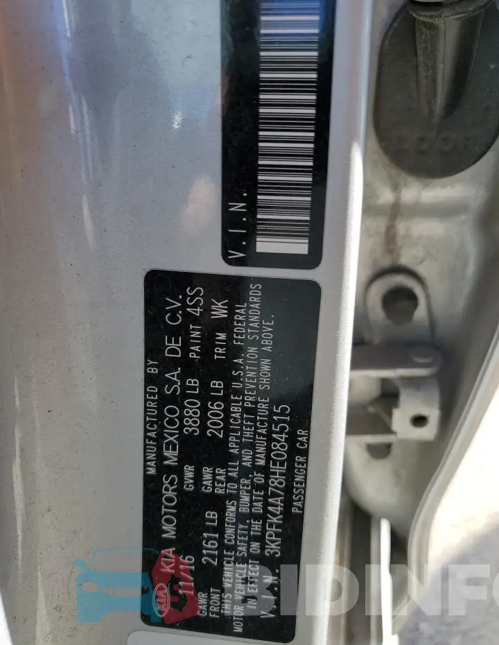 3KPFK4A78HE084515 Photo# 12