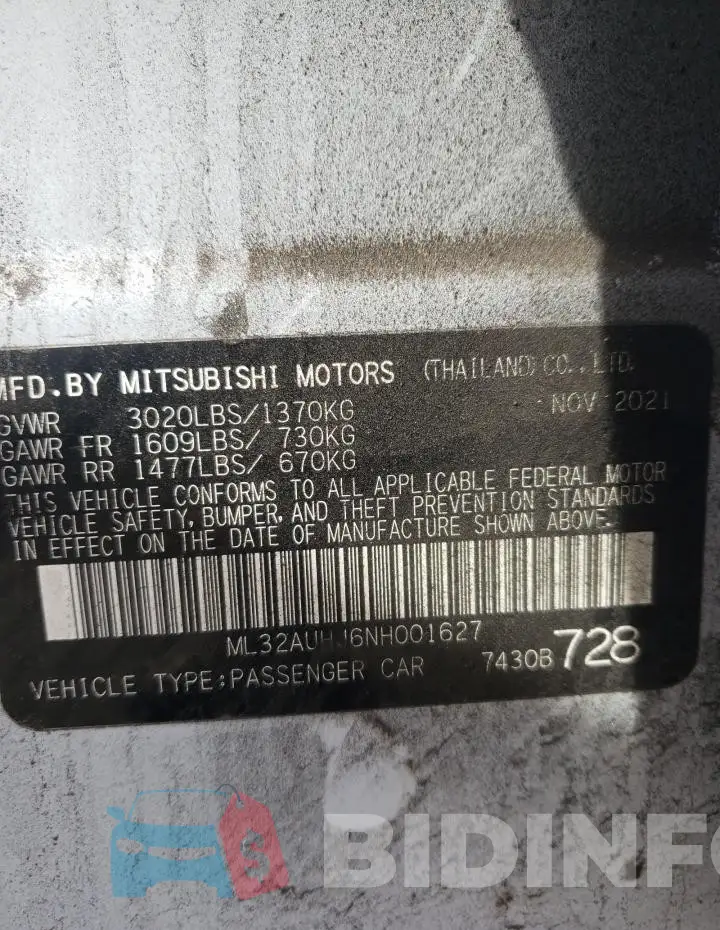ML32AUHJ6NH001627 Photo# 12