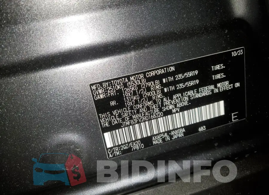 JTMFB3FV2RD168320 Photo# 13