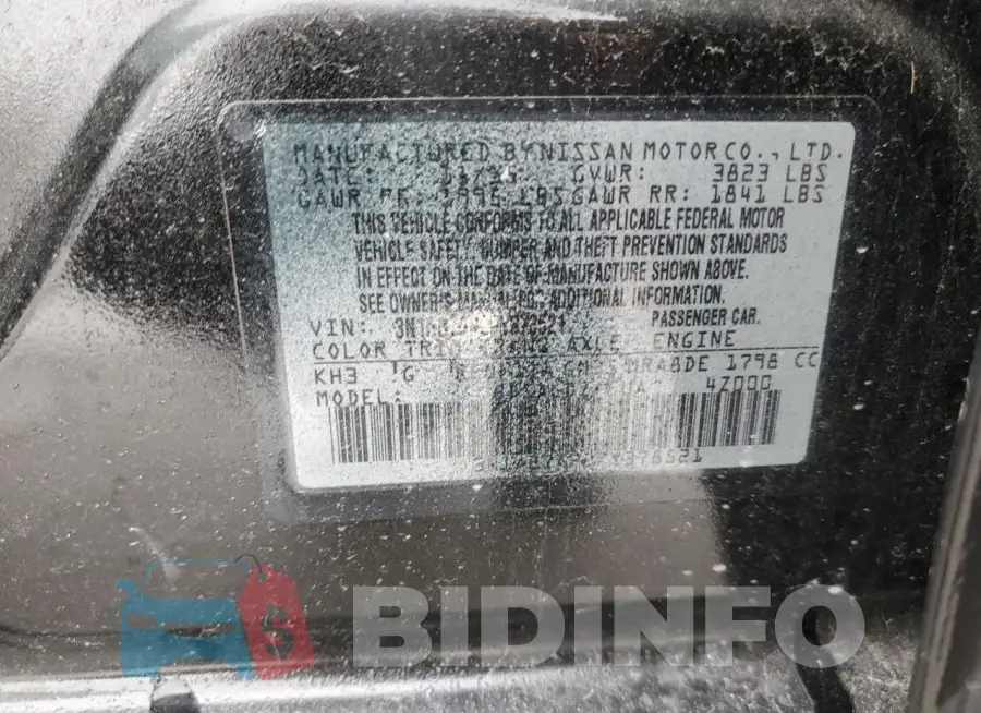3N1AB7AP2FY378521 Photo# 12