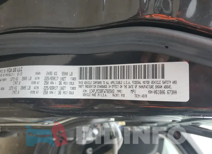 1C4PJMCS8FW792503 Photo# 14