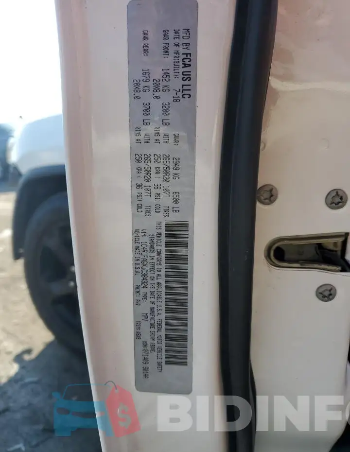 1C4RJFAGXJC384324 Photo# 12