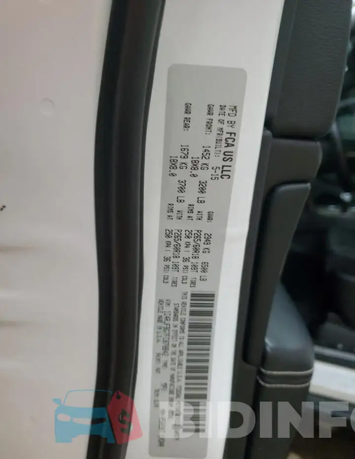1C4RJFBG7FC878842 Photo# 12