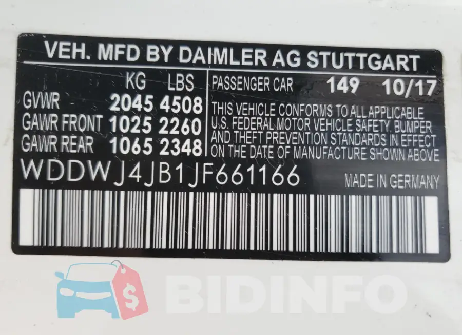 WDDWJ4JB1JF661166 Photo# 12
