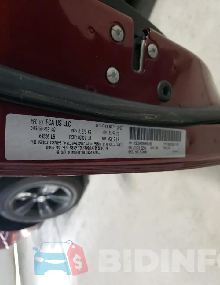 2C3CDZAG9HH604286 Photo# 12