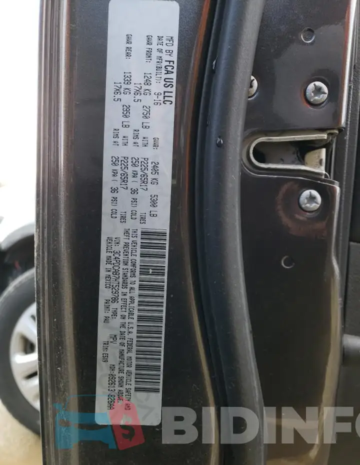 3C4PDCAB7HT529786 Photo# 13