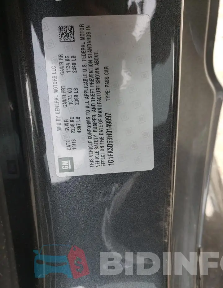 1G1FK3D63H0149897 Photo# 12