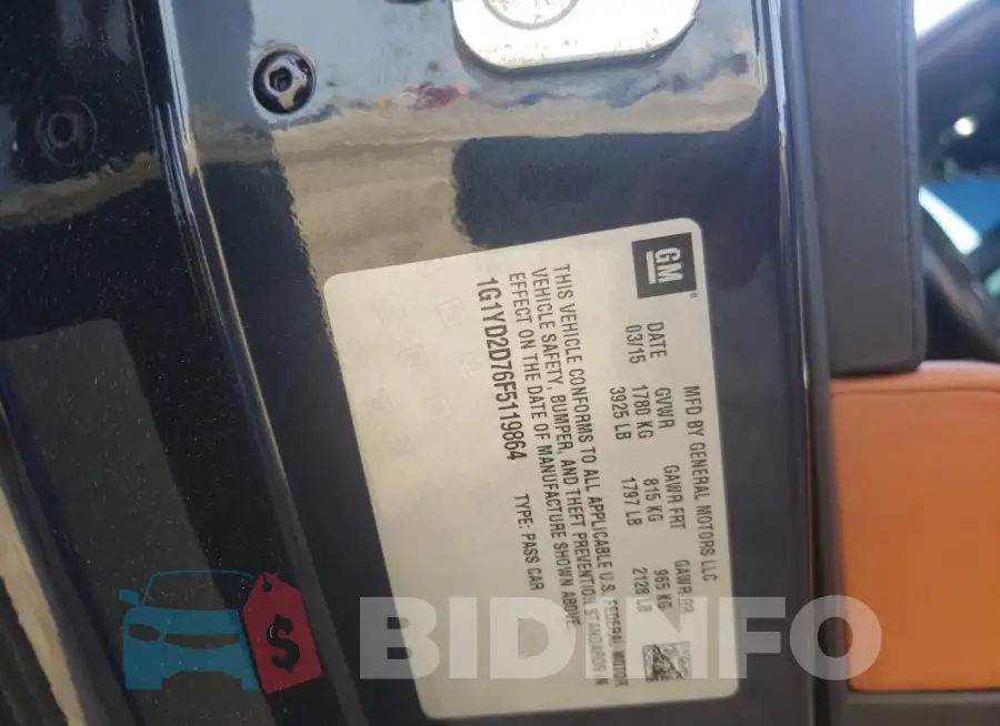 1G1YD2D76F5119864 Photo# 12